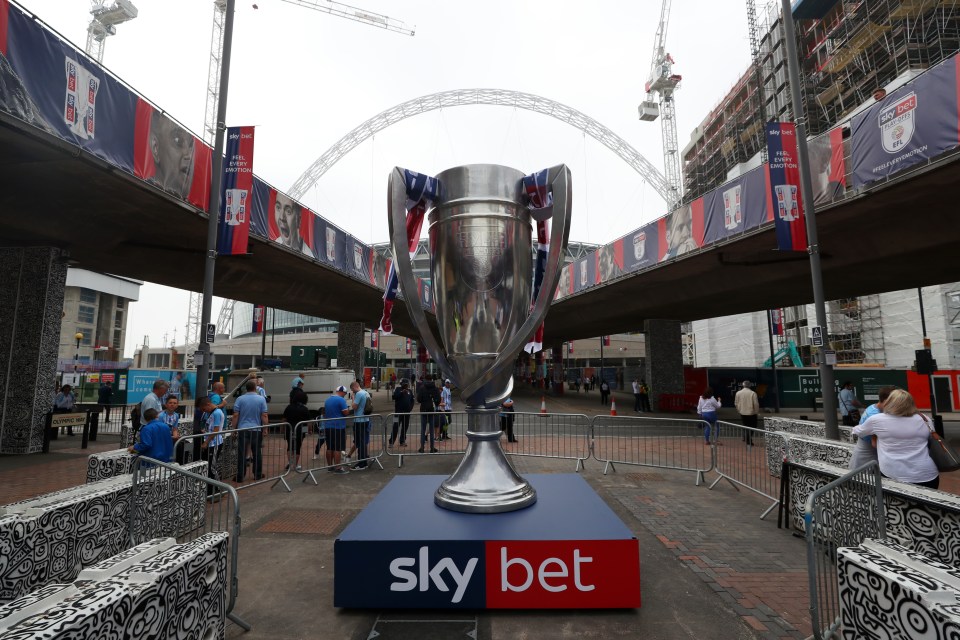  The EFL play-offs are set to be played