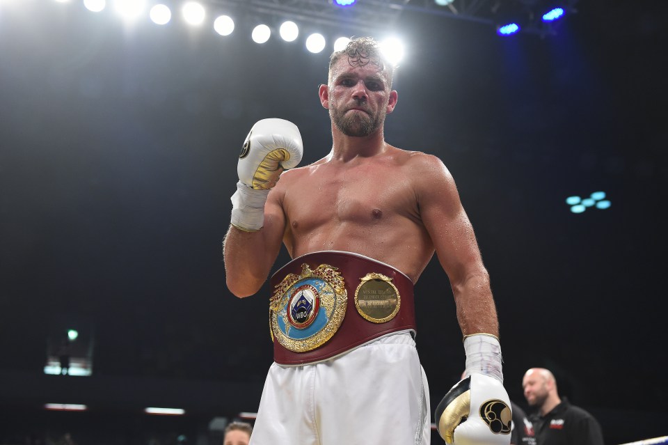  Saunders is also working with Matchroom