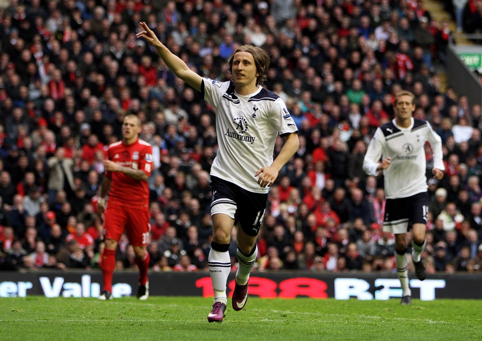  Although fleeting Modric showcased tremendous amounts of ability in the Premier League