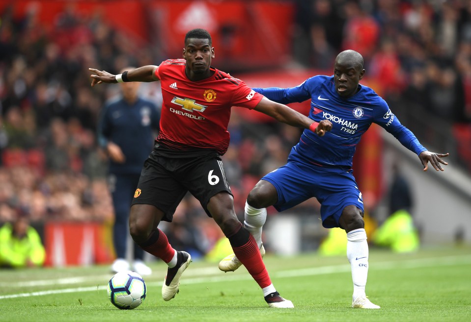  Kante and Pogba are good friends and work well on the pitch together