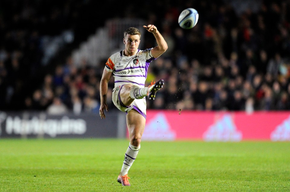  George Ford had a difficult campaign with Leicester Tigers