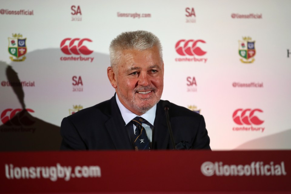 Gatland will take charge of his third British and Irish Lions tour after victory in Australia and a draw in New Zealand
