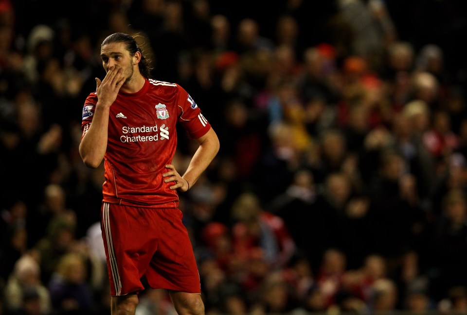  Andy Carroll was an expensive Liverpool flop