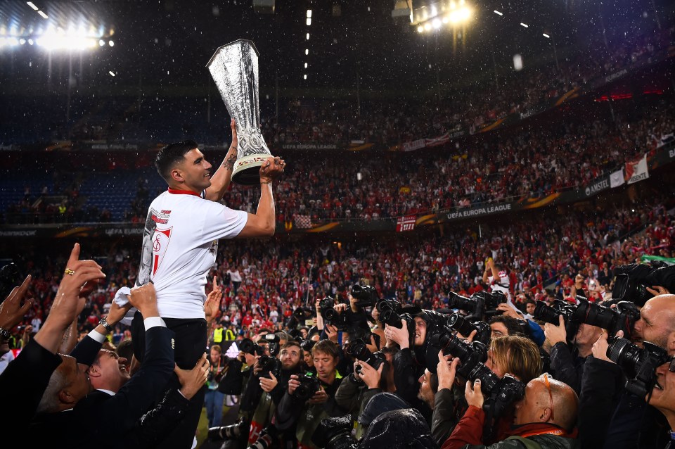  Reyes won the Europa League five times. three of those with Sevilla