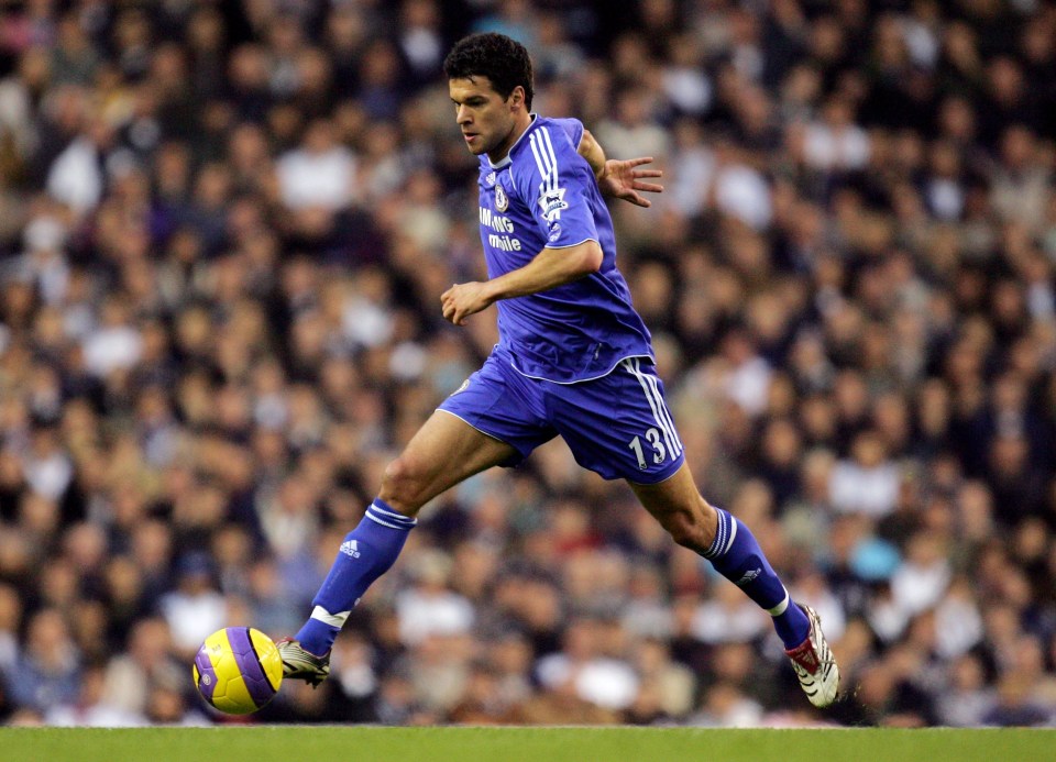  Michael Ballack won a Premier League title during his time at Chelsea