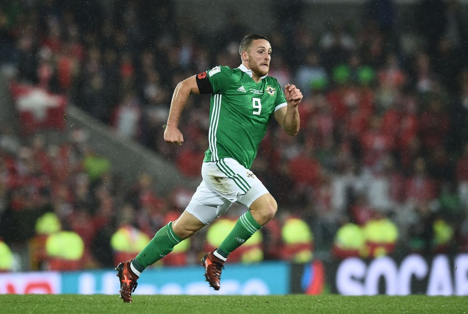  Conor Washington was looking to impress for Northern Ireland