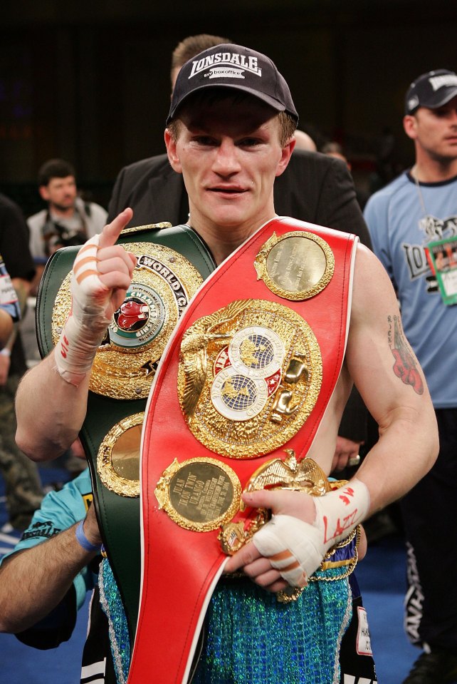  Hatton won multiple world titles in his career