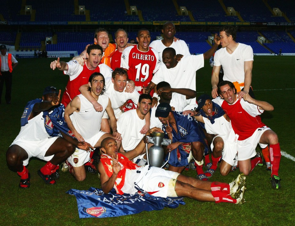  Arsenal won the Premier League at White Hart Lane in 2004, the season where they also managed to remain unbeaten for the entire league season