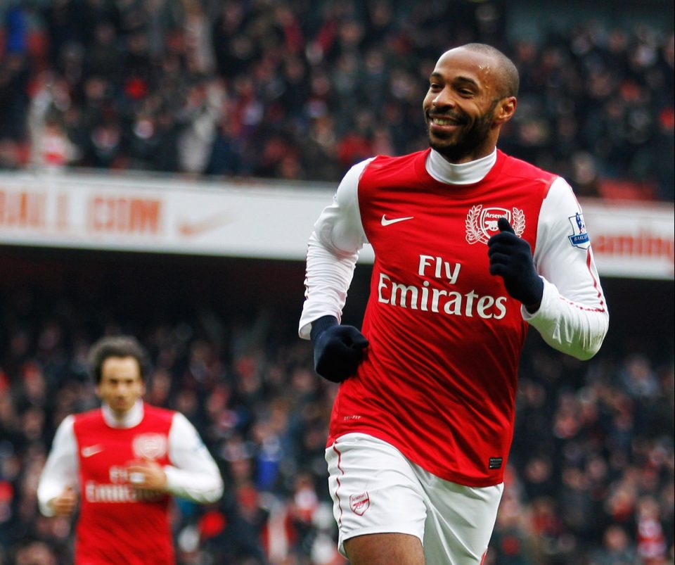  Thierry Henry was just so much better than everyone else