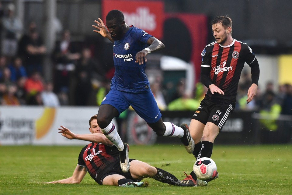 Bakayoko has struggled to perform during Chelsea's pre-season matches this summer