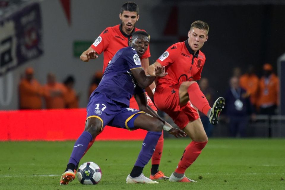  Sangare loves a good battle in midfield