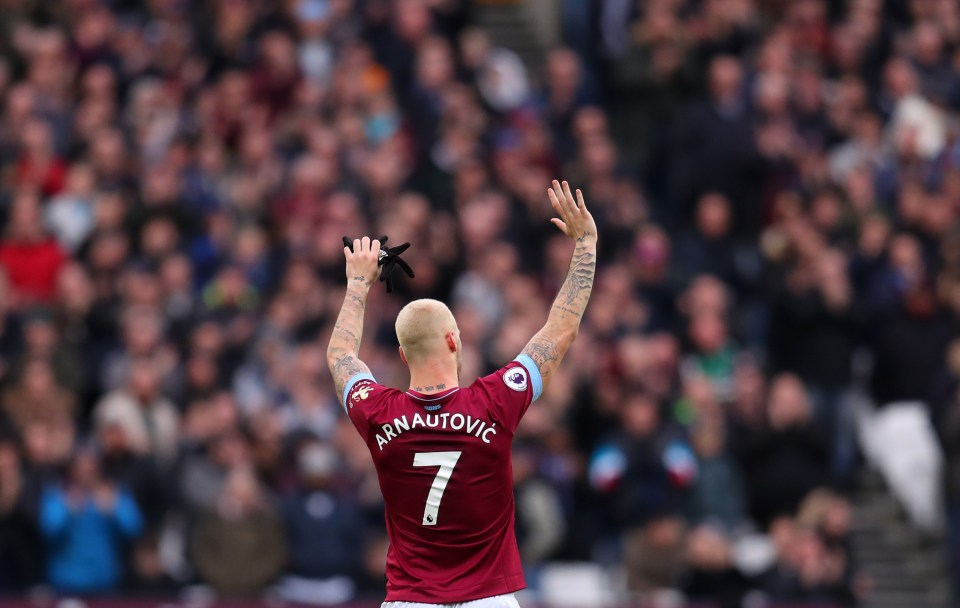  Arnautovic has left West Ham for Shanghai SIPG