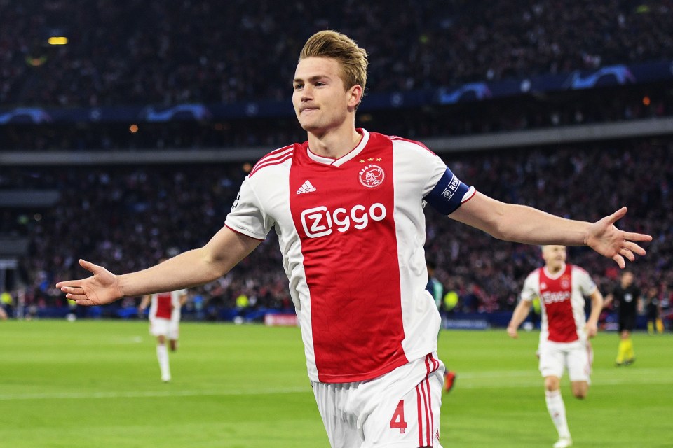  De Ligt is one of the most in-demand players in world football