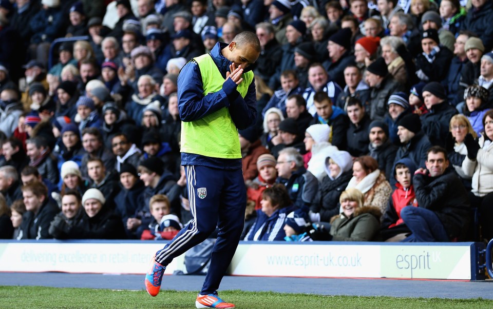  Peter Odemwingie was booed by a section of his own fans after his move to QPR collapsed