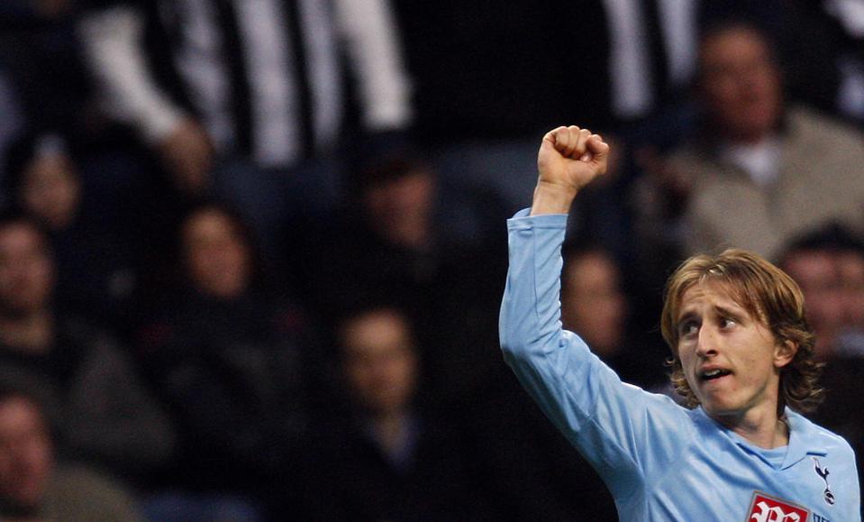  Luka Modric was a huge hit at Tottenham