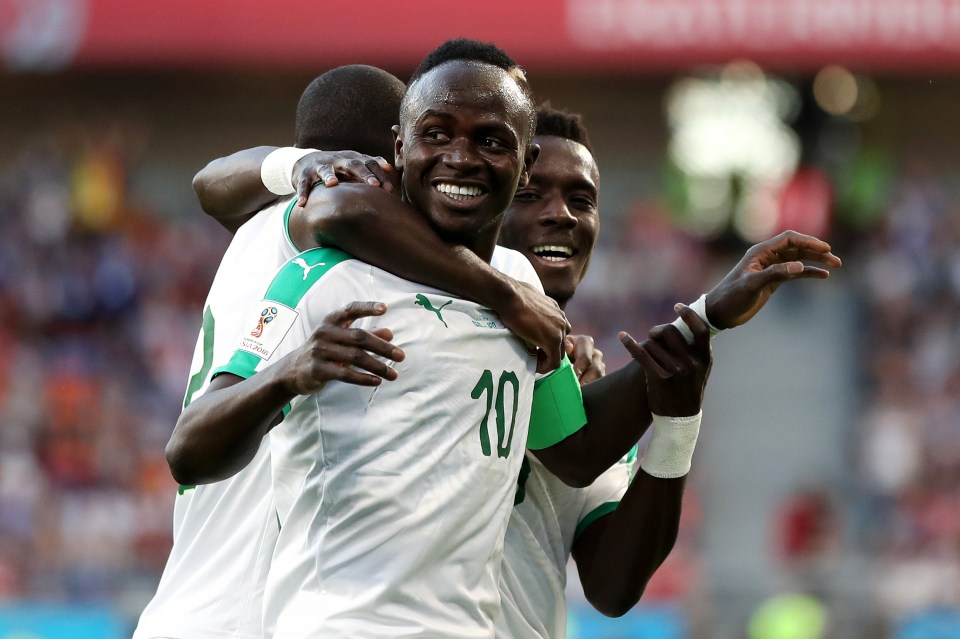  Sadio Mane's Senegal take on Algeria in the Africa Cup of Nations final