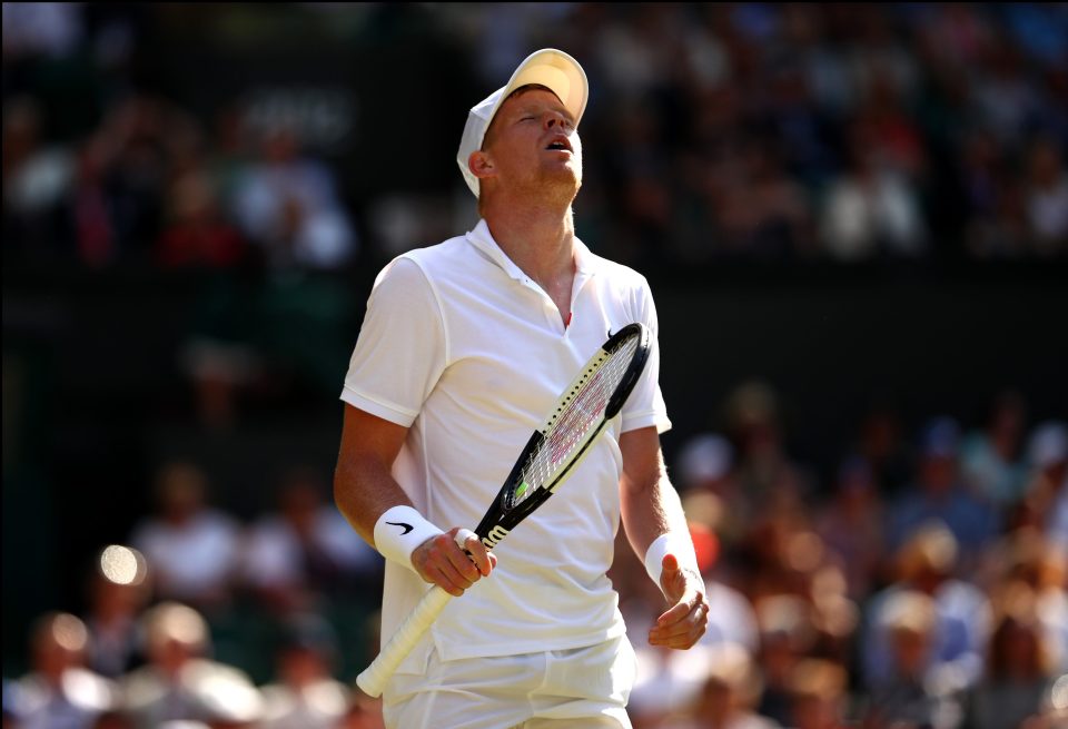  Kyle Edmund lost to Fernando Verdasco in the second round at Wimbledon