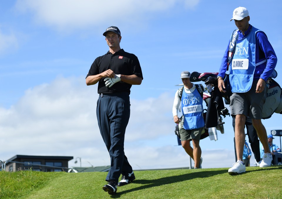 Williams revealed his decision to caddie for Adam Scott was in hindsight, the wrong one