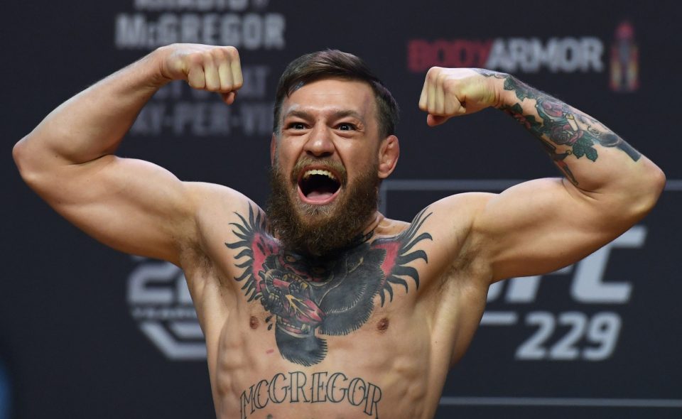  Conor McGregor was allegedly videoed punching a man in a Dublin pub