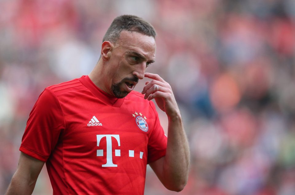  Franck Ribery won 24 trophies at Bayern Munich