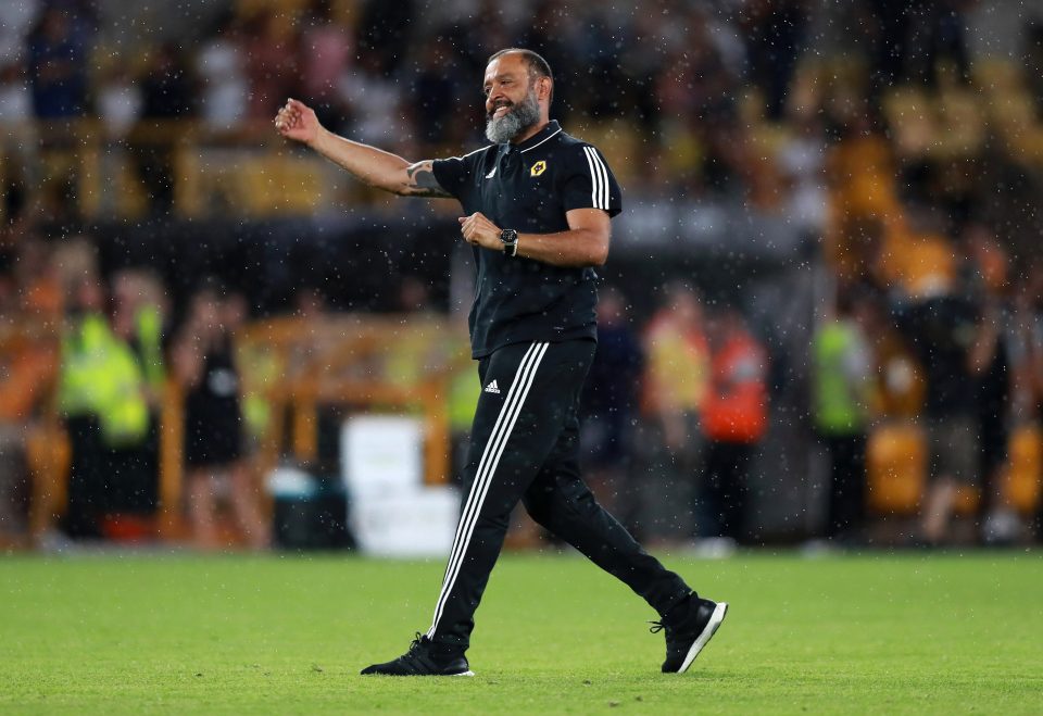  Nuno Espirito Santo is leading Wolves on a European tour