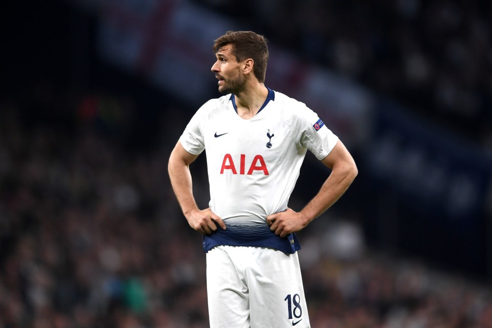  Fernando Llorente played a part in helping Spurs reach the Champions League final last season