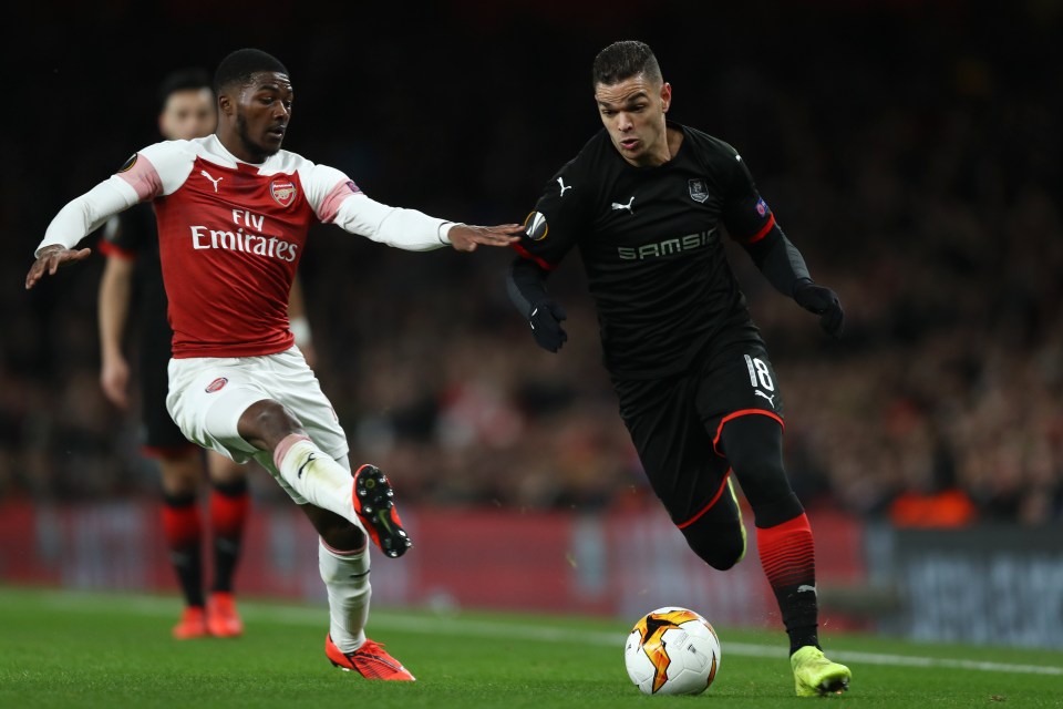  Hatem Ben Arfa was last at Rennes