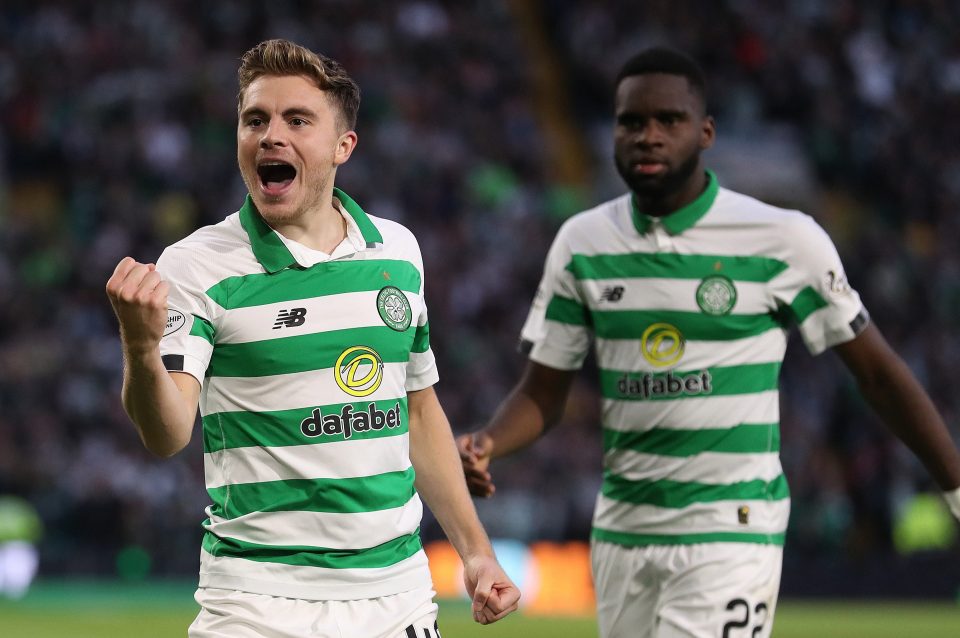  Forrest's equaliser eased the tension at Celtic Park