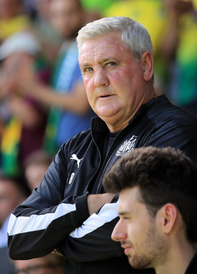  Bruce returned to his former club Norwich on Saturday and saw his Newcastle side easily defeated