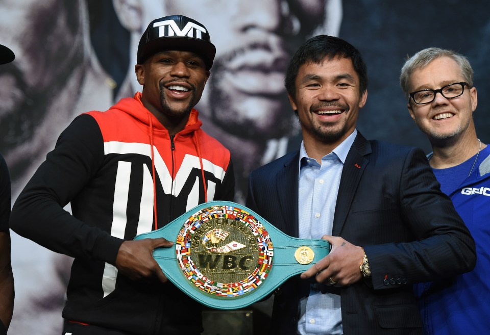  Floyd Mayweather vs Manny Pacquiao generated half a billion dollars