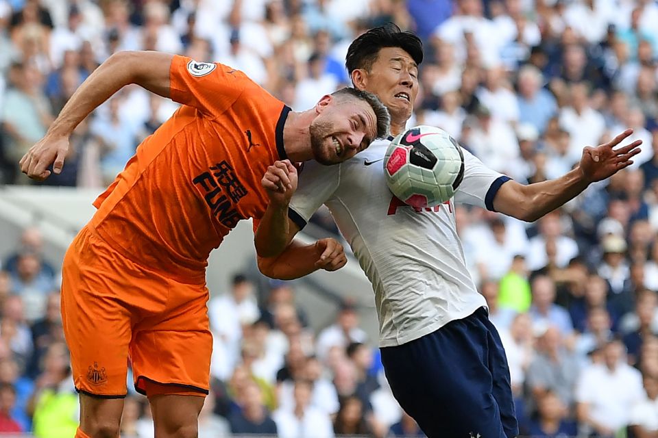  Dummett helped Newcastle claim a surprise win at Spurs