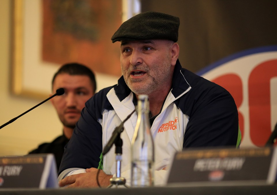  John Fury had plenty to say about his son's performance