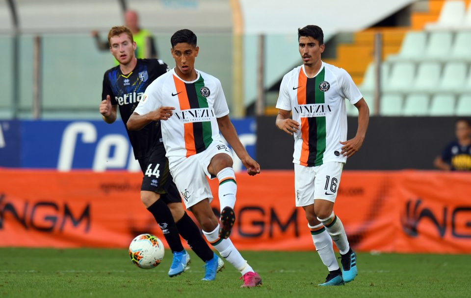  Youssef Maleh in action for Venezia
