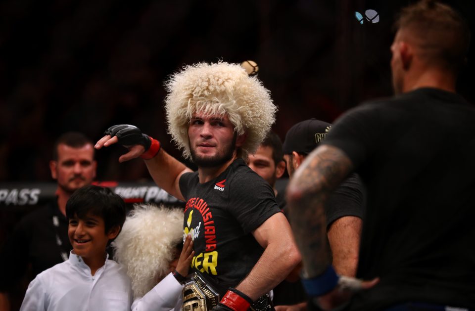  Khabib Nurmagomedov is undefeated in MMA