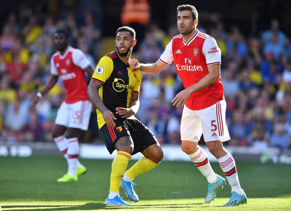  Arsenal's Greek defender Sokratis Papastathopoulos has admitted he was to blame for the 2-2 draw with Watford