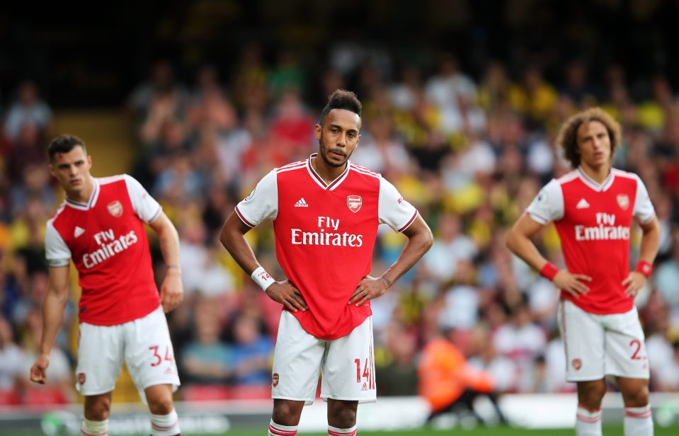  The free-scoring Pierre-Emerick Aubameyang was let down by Arsenal's dodgy defence