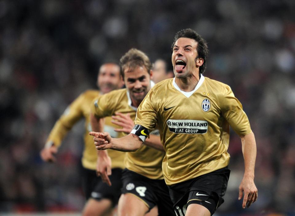  Del Piero was lethal from inside the box and outside too!