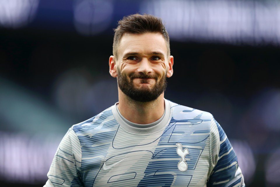  Lloris has been left out of the matchday squad for the game against Leicester
