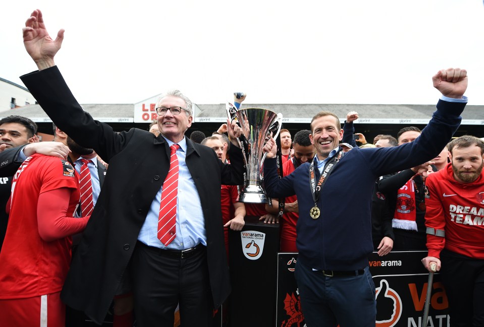 Edinburgh died just weeks after guiding Leyton Orient to the National League title and back into the Football League