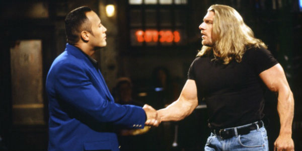 The Rock and Triple H ended up having one of WWE’s most iconic feuds