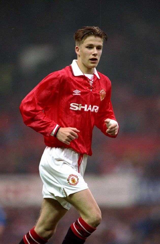 Beckham enjoyed a loan spell at Preston in the early years of his Man United career