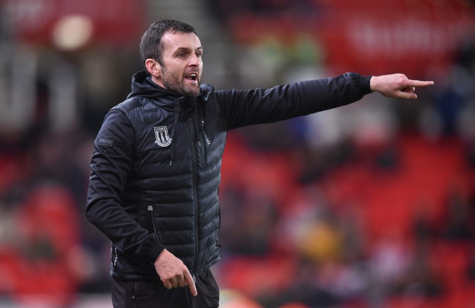  Nathan Jones guided Stoke to their first league win of the season on Saturday