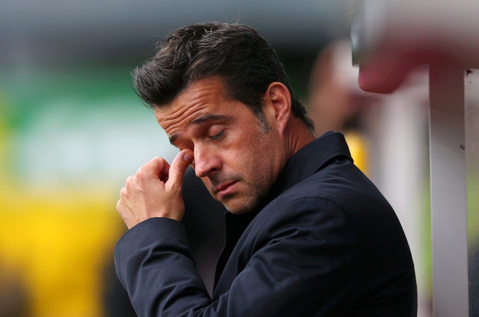 Marco Silva will be looking to bounce back following a 4-1 defeat to Coventry