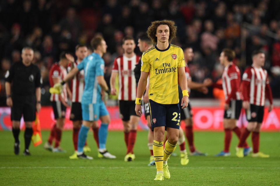  David Luiz had recently claimed Arsenal can challenge Liverpool and Manchester City for the Premier League title this season...