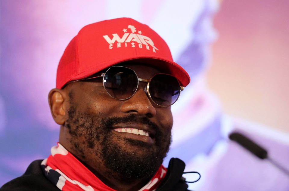  Chisora was initially scheduled to face Joseph Parker on Saturday night
