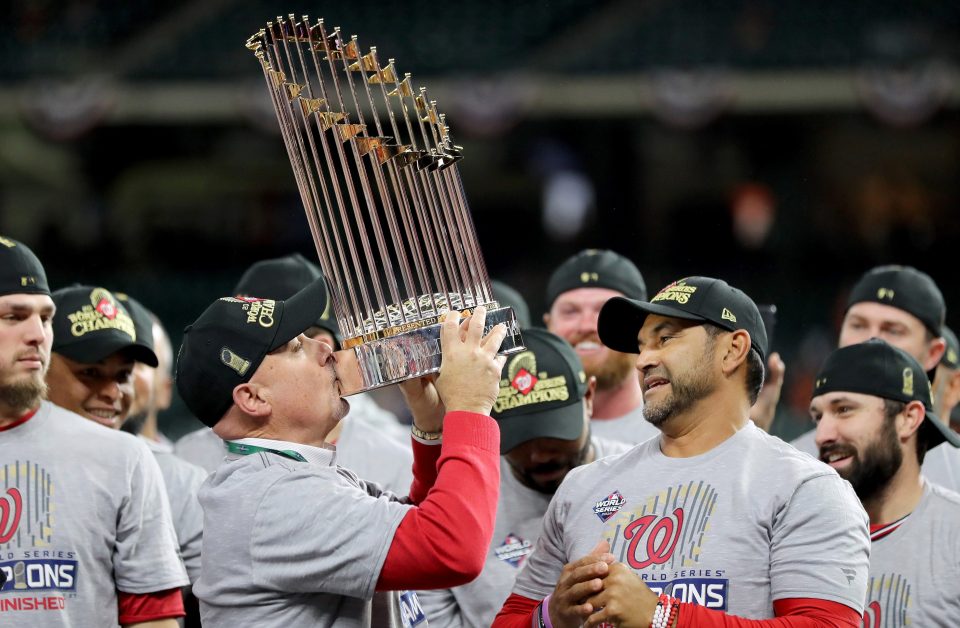 The Washington Nationals were not expected to win