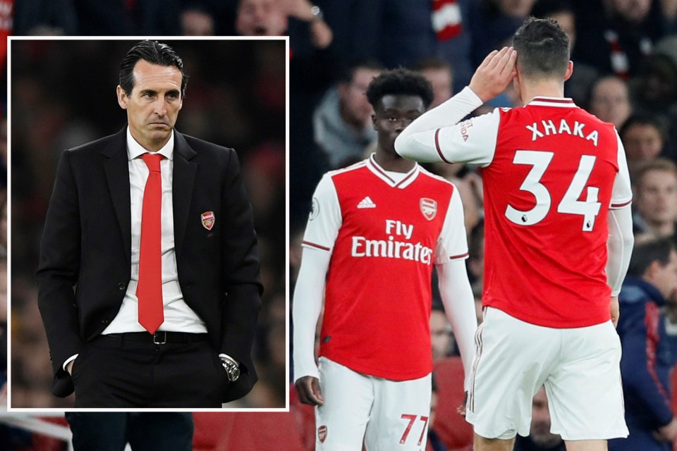 Xhaka reacted to supporters who jeered him and it seemed like that was the end of his Arsenal career