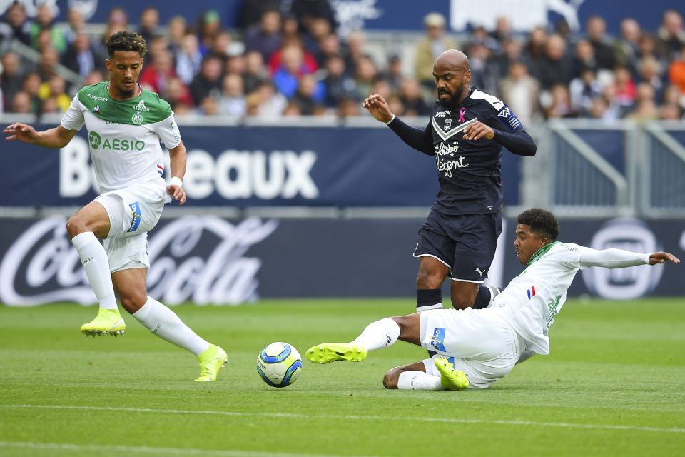  Saliba is an integral member of the St-Etienne side