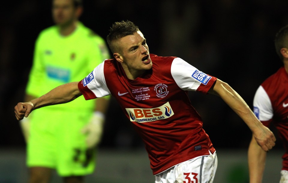  Vardy came from non-league football to terrifying Premier League defences
