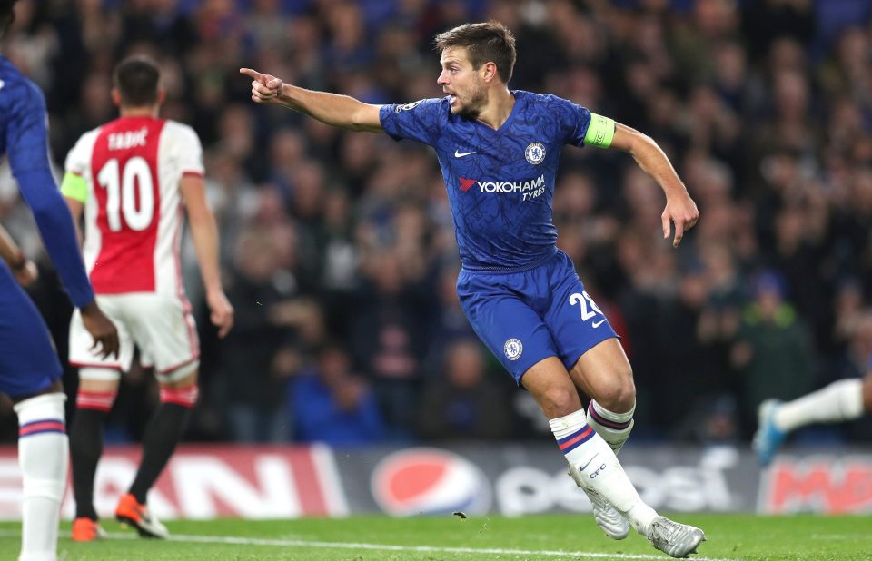  Azpilicueta's celebrations were brutally cut short